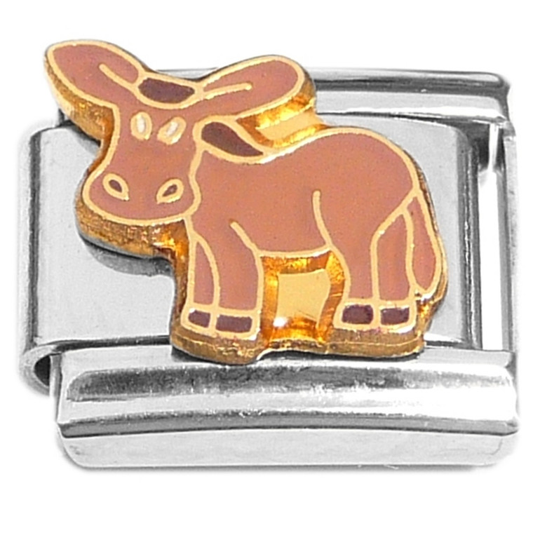 Donkey Gray Italian Charm