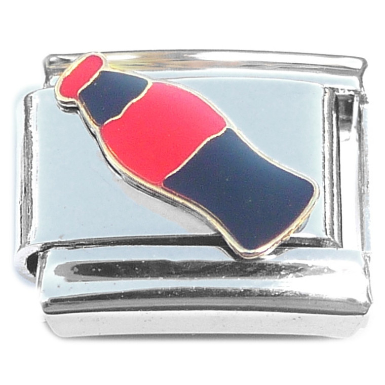Bottle Soda Pop Italian Charm