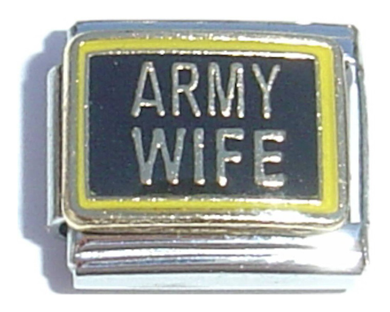 Army Wife Italian Charm