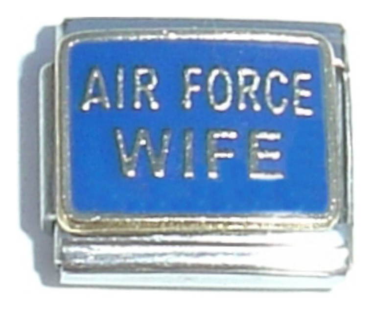 Air Force Wife Italian Charm