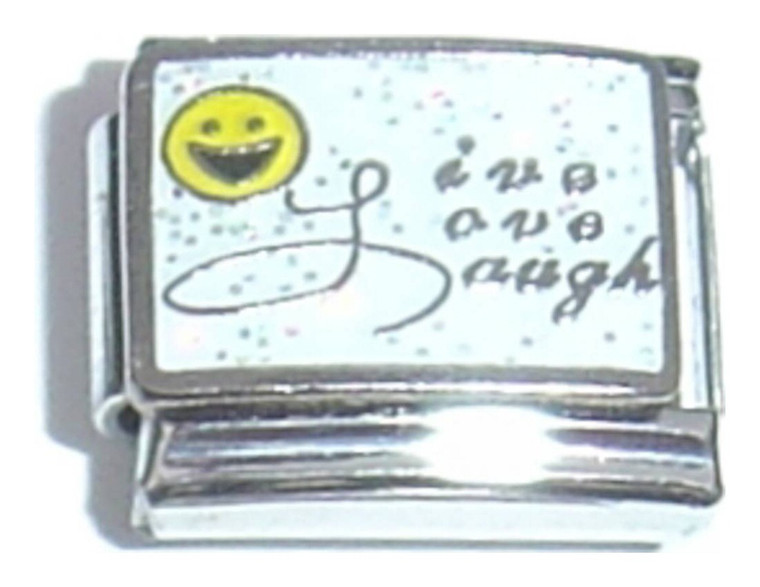 Live Love Laugh Italian Charm