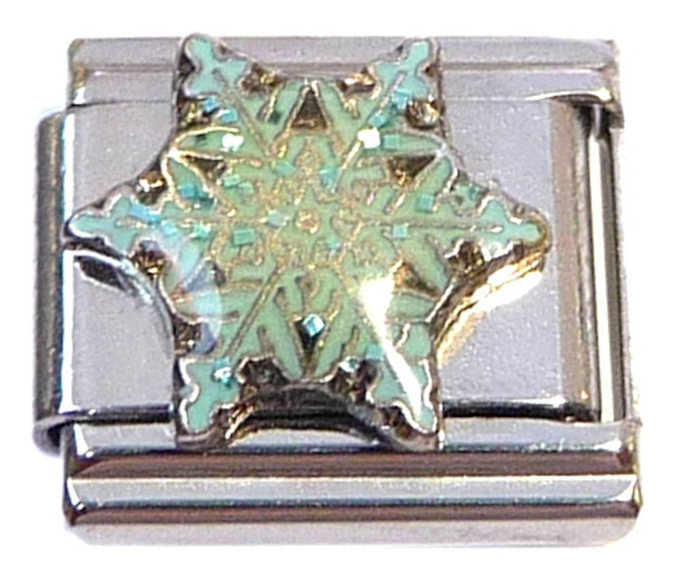 Snowflake Italian Charm