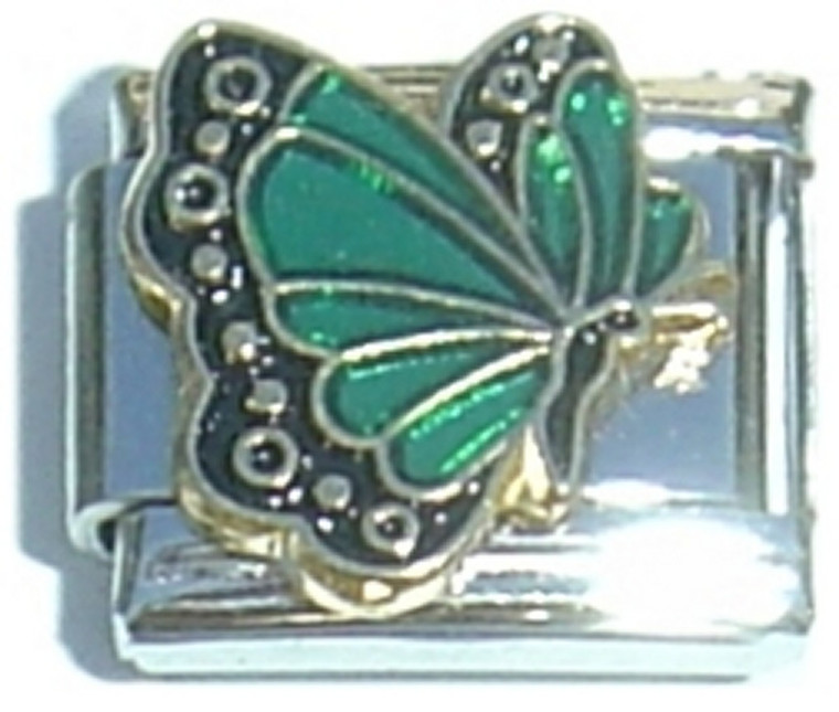 May Flying Butterfly Italian Charm