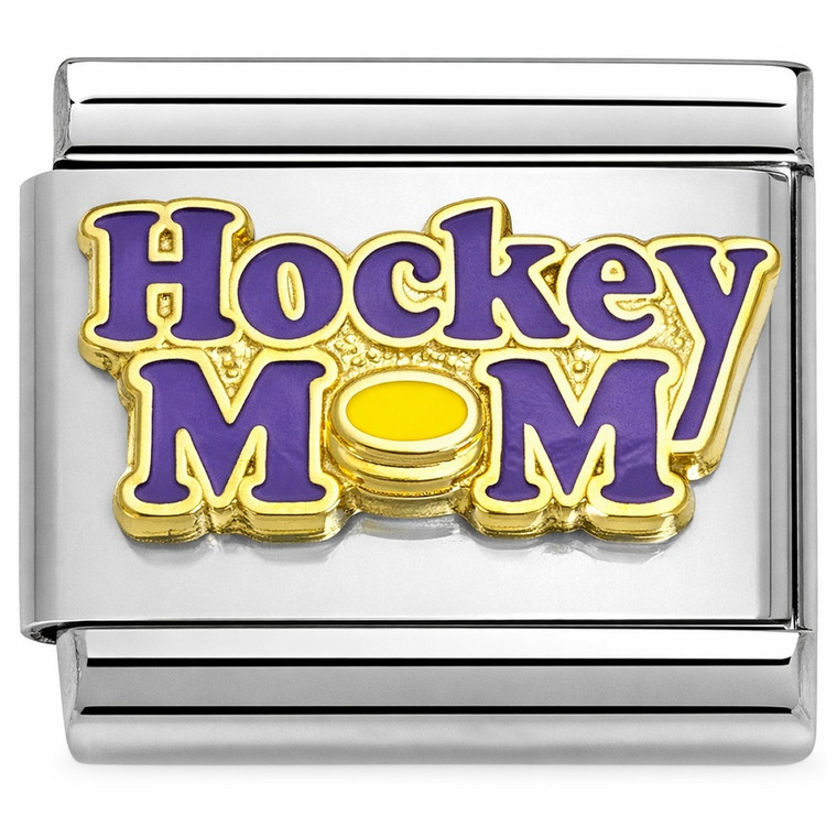 Hockey Mom Italian Charm