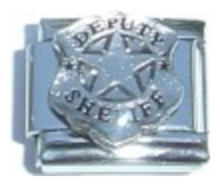 Deputy Sheriff Italian Charm