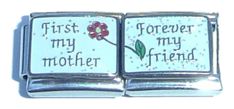 Double Mother Friend Italian Charm