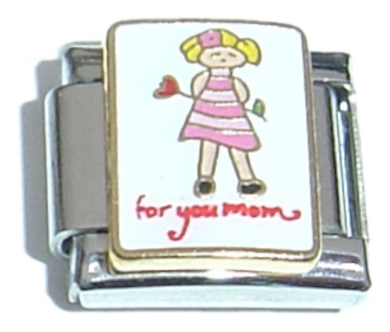 For You Mom Italian Charm