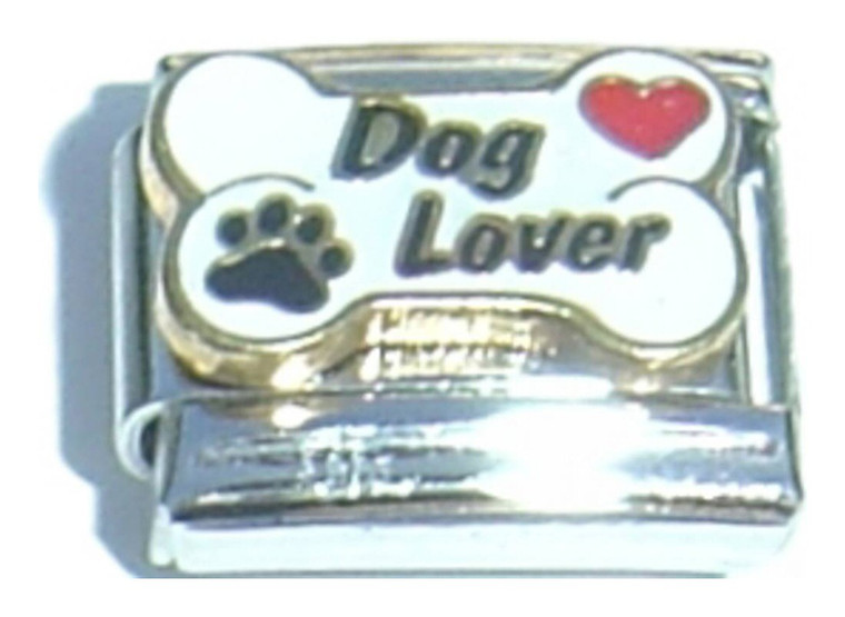 Dog Lover Italian Charm
