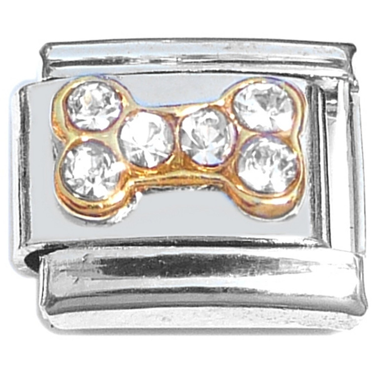Bone Clear Italian Charm