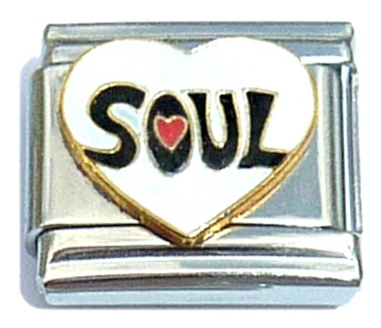 Soul Heart Italian Charm