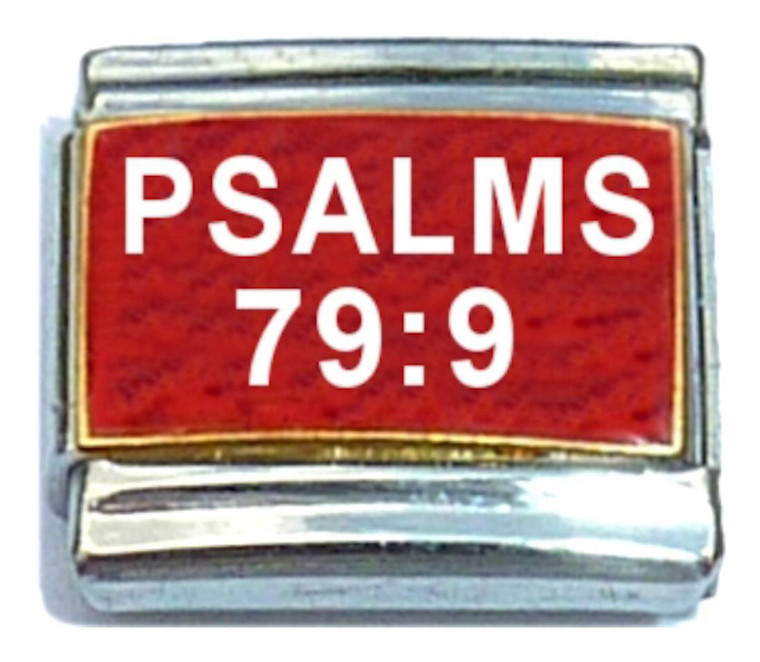 Psalms 79 9 Italian Charm