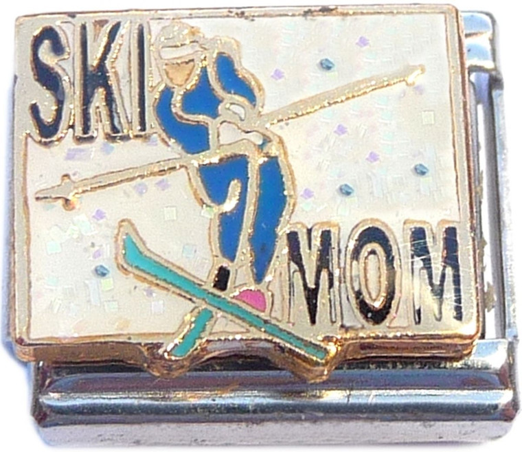Ski Mom Italian Charm