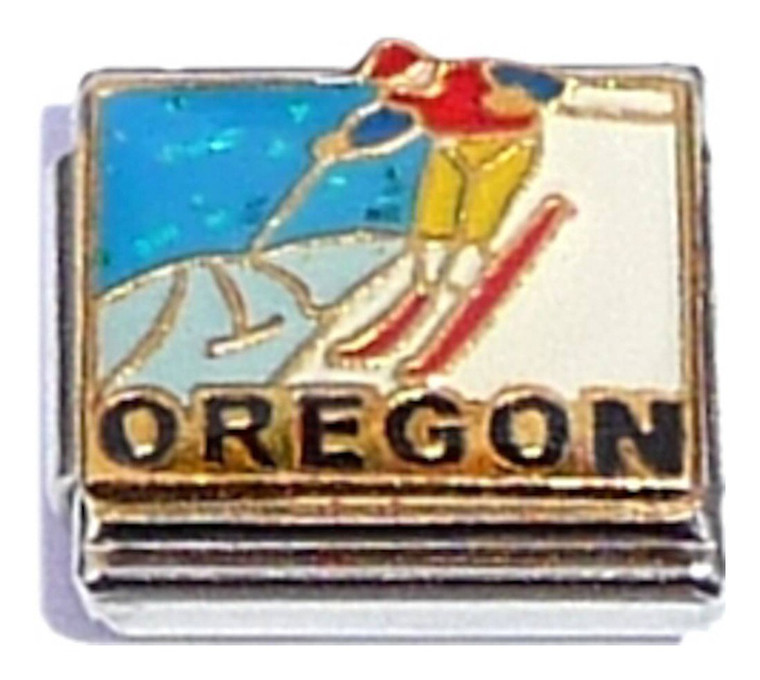 Oregon Man Skiing Italian Charm