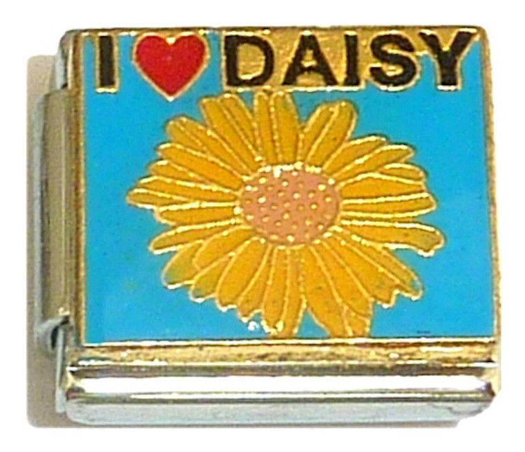 I Love Daisy Italian Charm