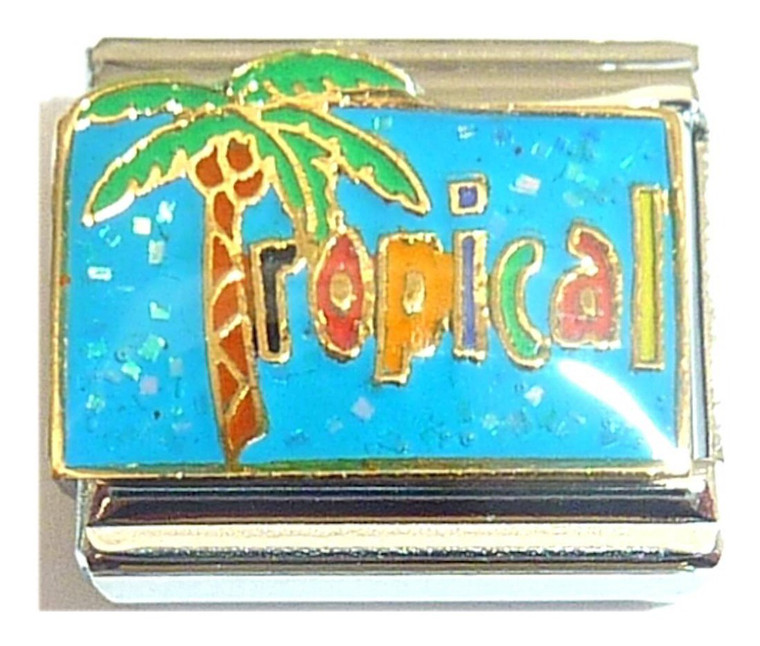 Tropical Tree Italian Charm