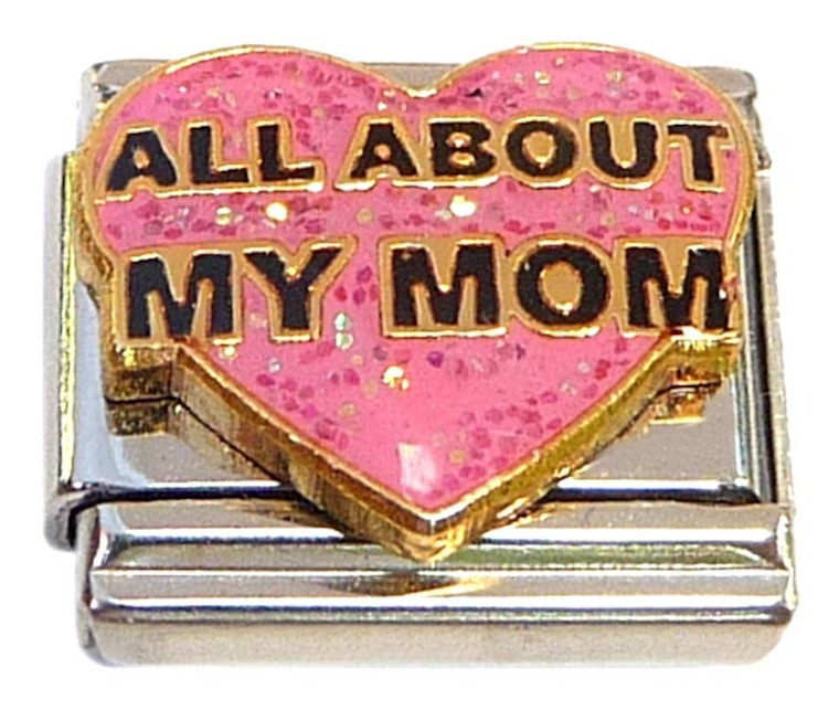 All About My Mom Italian Charm