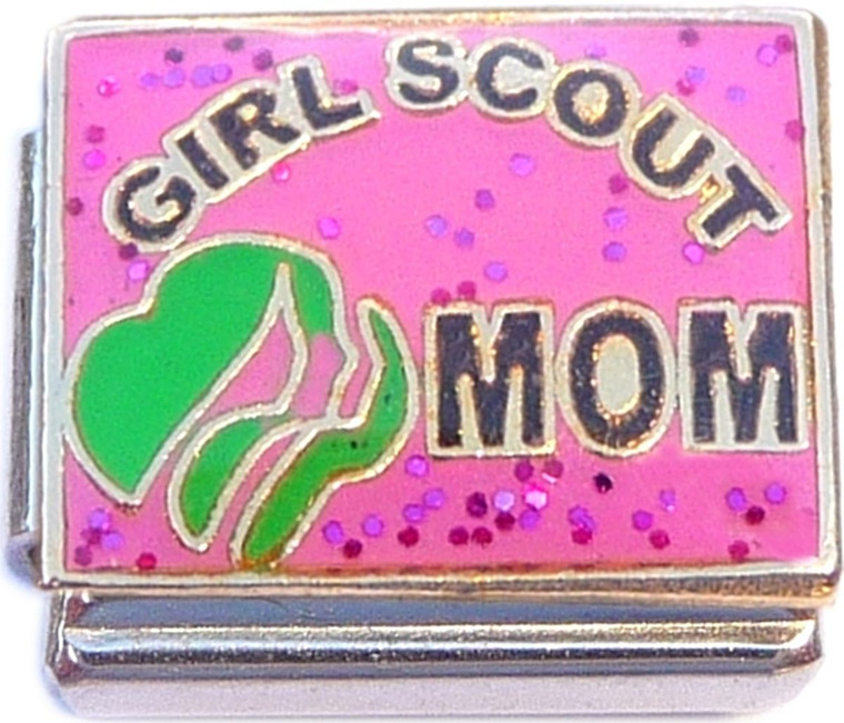 Girl Scout Mom Italian Charm