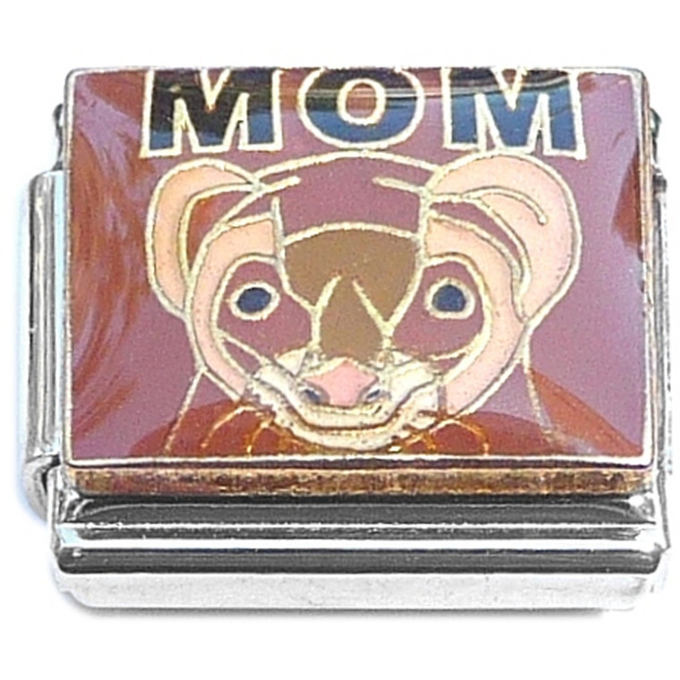 Ferret Mom Italian Charm