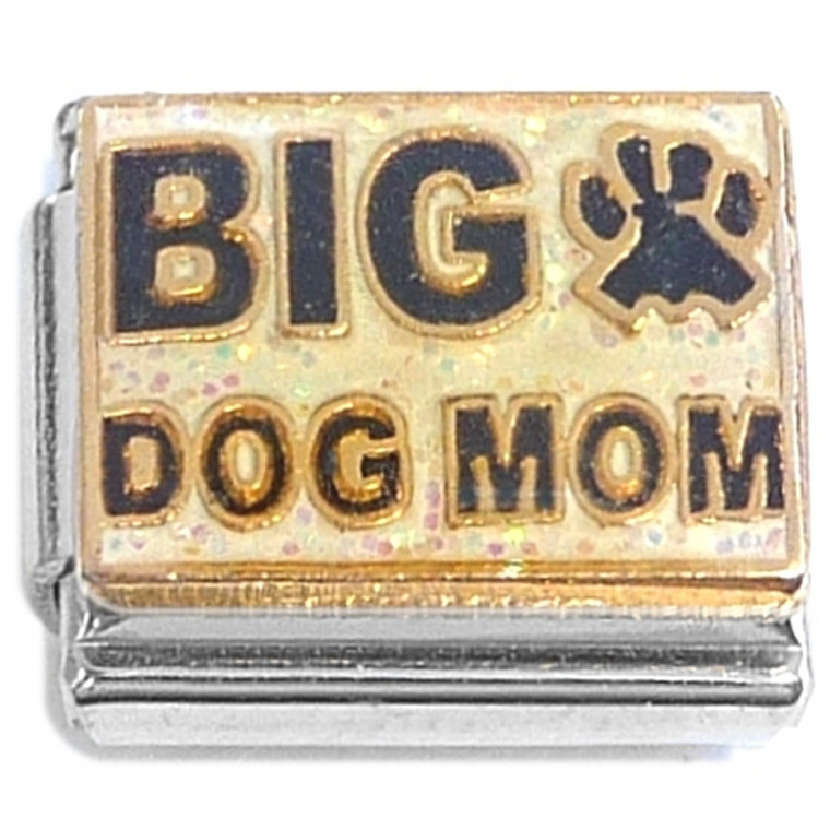 Big Dog Mom Italian Charm
