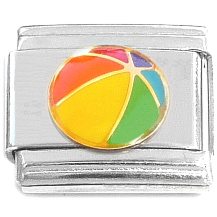 Colorful Bouncing Beach Ball Italian Charm