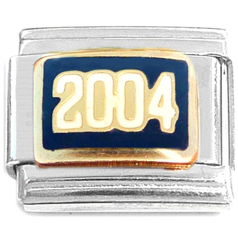 Year 2004 Celebrate Graduate Italian Charm