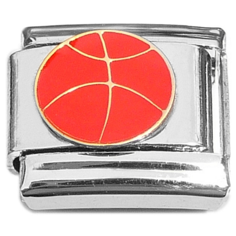 Basketball Sports Ball Italian Charm