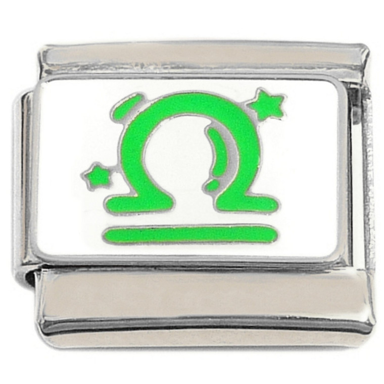 Libra Zodiac Sign Italian Charm