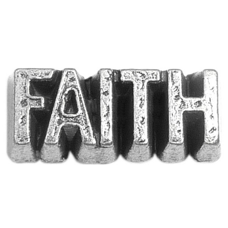 Faith Floating Locket Charm