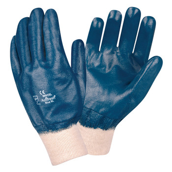 6981S BRAWLER II  PREMIUM DIPPED NITRILE  FULLY COATED  INTERLOCK LINED  KNIT WRIST  SANITIZED Cordova Safety Products