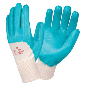 6990M BRAWLER LITE  PREMIUM DIPPED NITRILE  ULTRA-LIGHT PALM COATED  INTERLOCK LINED  KNIT WRIST  SANITIZED Cordova Safety Products