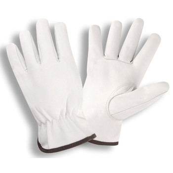 8502M STANDARD GRAIN GOATSKIN DRIVER  UNLINED  SHIRRED ELASTIC BACK  KEYSTONE THUMB Cordova Safety Products