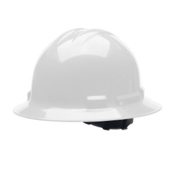 H36S1 DUO  WHITE FULL-BRIM STYLE HELMET  6-POINT PINLOCK SUSPENSION Cordova Safety Products