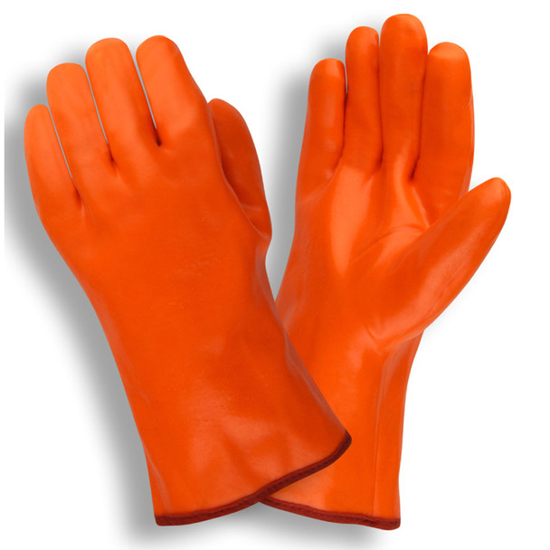 5700G HI-VIS ORANGE  SINGLE DIPPED  FOAM INSULATED PVC  SMOOTH FINISH  12-INCH Cordova Safety Products