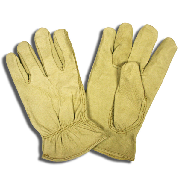 8810S STANDARD GRAIN PIGSKIN DRIVER  UNLINED  SHIRRED ELASTIC BACK  KEYSTONE THUMB Cordova Safety Products