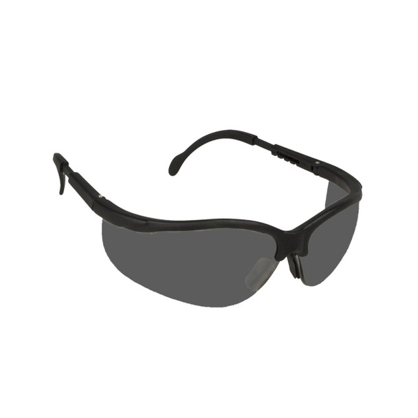 EKB20ST BOXER  BLACK FRAME  GRAY ANTI-FOG LENS  EXTENDABLE TEMPLES Cordova Safety Products