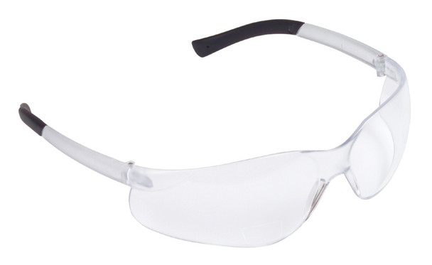 EBL10S15 DANE  READERS FROSTED CLEAR FRAME  CLEAR LENS  1.5 DIOPTER Cordova Safety Products