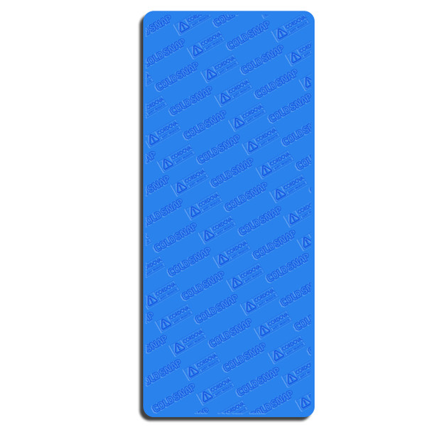 CT100 COLDSNAP  COOLING TOWEL  BLUE SUPER ABSORBENT PVA MATERIAL  33.5 x 13 INCHES  ONE PER POLYPROPYLENE TUBE Cordova Safety Products