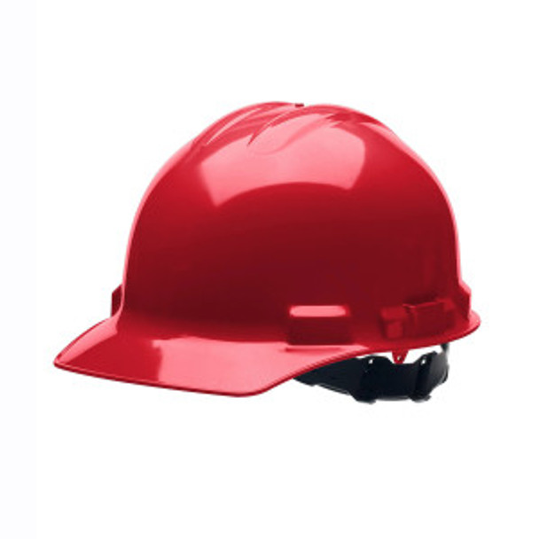 H24R4 DUO  RED CAP-STYLE HELMET  4-POINT RATCHET SUSPENSION  Cordova Safety Products