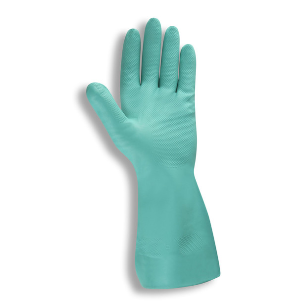 4430XXL STANDARD GREEN NITRILE  UNLINED  11-MIL  DIAMOND EMBOSSED GRIP Cordova Safety Products