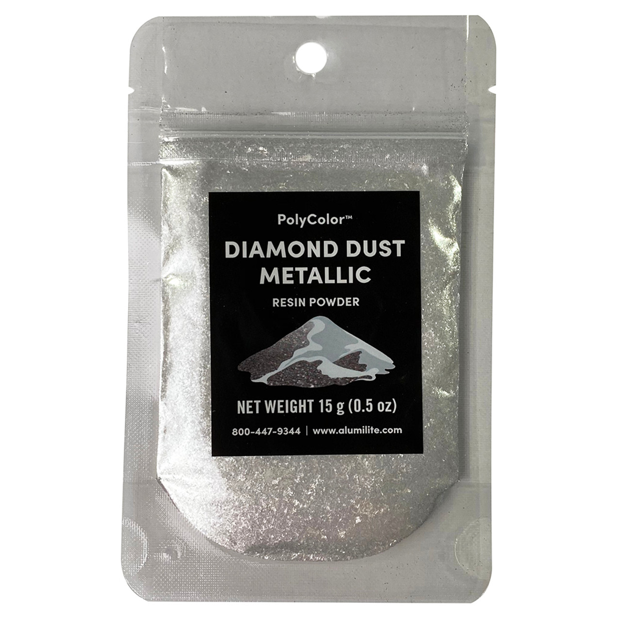 Polycolor Resin Powder Black Metallic 15 G Bag (0.5 oz) AL31005 – Creative  Wholesale