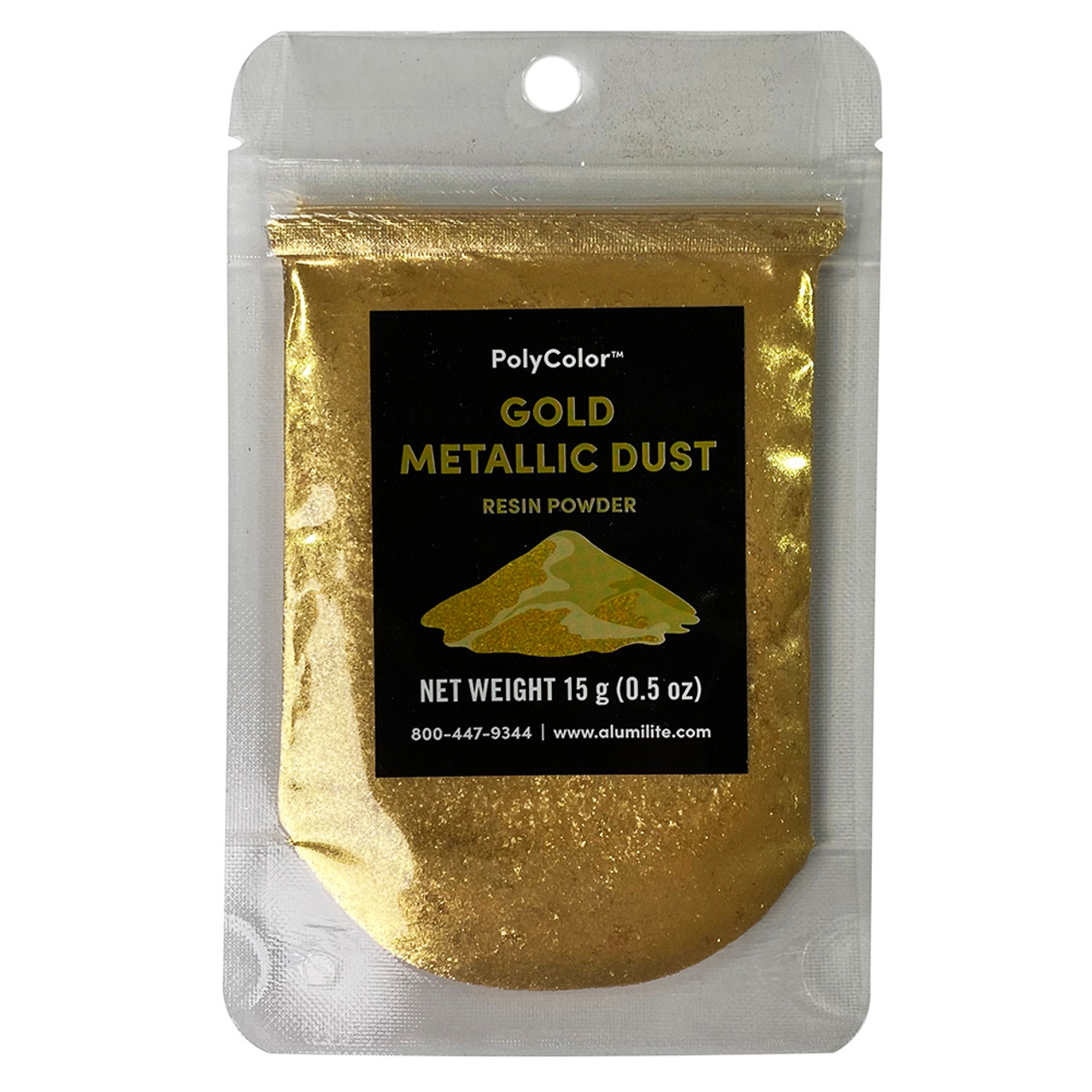 Resin Color Powder - Gold 3 grams