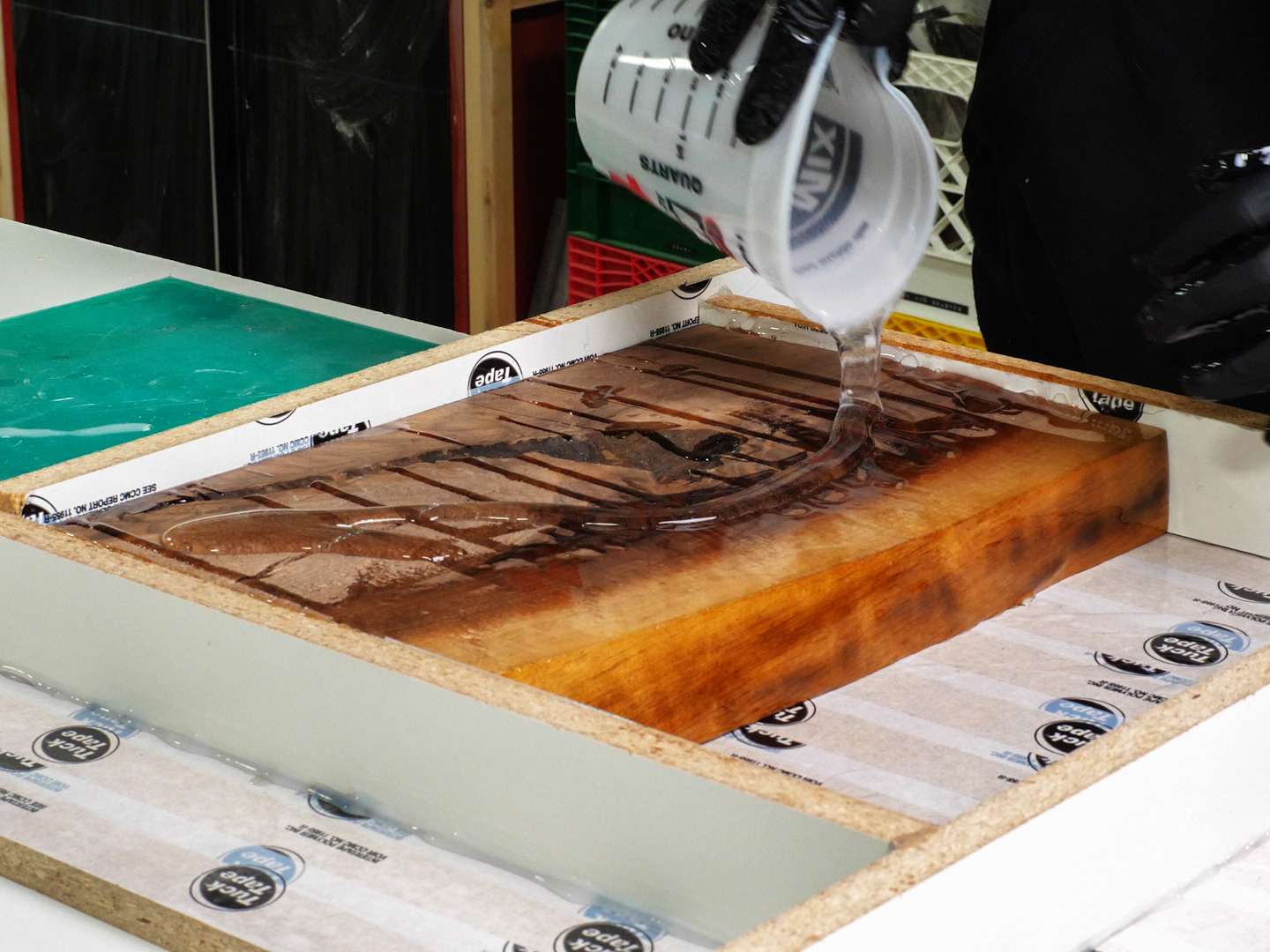 How to Measure, Mix, and Pour Table Top Epoxy 