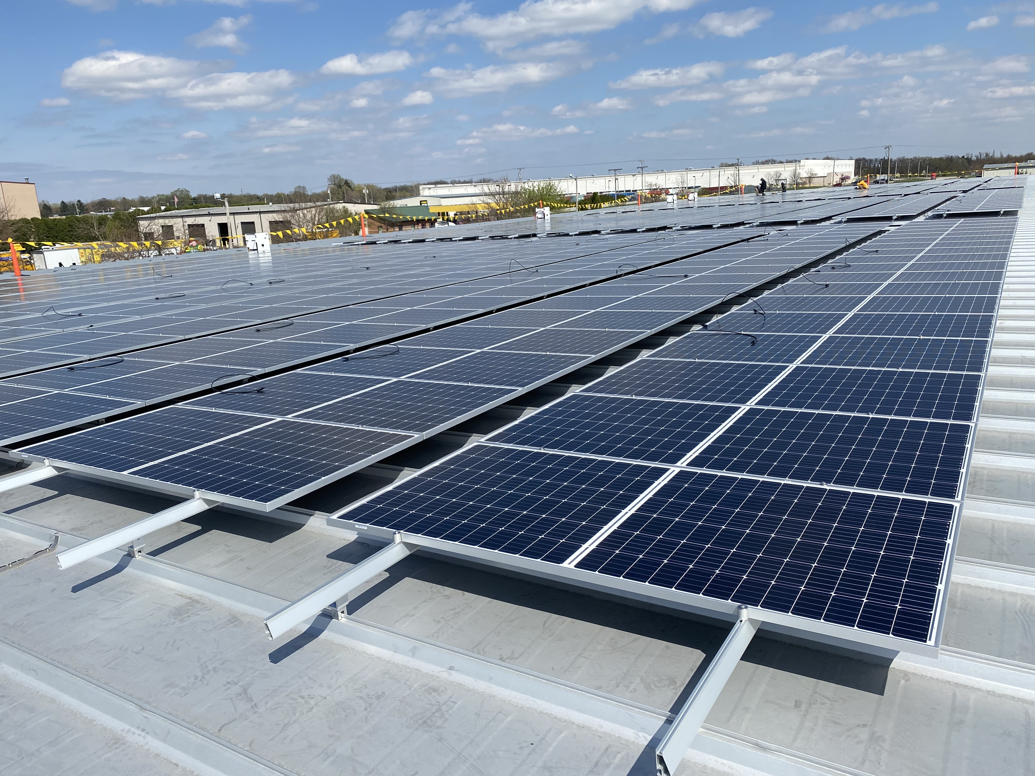 rooftop solar panels