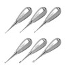 6 Piece Winged Elevator Set - Stubby Handle