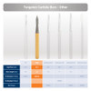 Dental Bur - Fluted 12 / Flame 7903 - 19 mm FG (standard length) - 5 pack