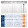 Dental Bur - Round 8 - 25mm FG (surgical length) - 5 pack