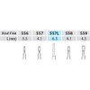 Dental Bur - Xcut Fissure 557L - 19mm FG (standard length) - 5 pack