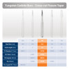 Dental Bur - Xcut Fissure Taper 701 - 25mm FG (surgical length) - 5 pack
