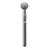 Diamond Bur - Round 10 Med Grit FG Standard Length - 5 Pack