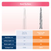 Dental Bur - Root Tip Long - 25 mm FG (surgical length) 3 Pack